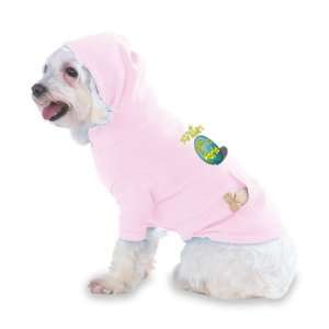 Walter Rocks My World Hooded (Hoody) T Shirt with pocket for your Dog 