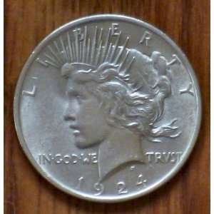  1924 Peace Dollar   Liberty Dollar 