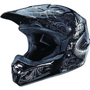  Fox Racing Empire Mens V1 Motocross Motorcycle Helmet w 