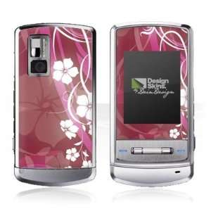  Design Skins for LG Shine KE970   Pink Flower Design Folie 