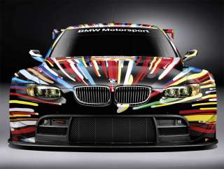 JEFF KOONS 1:18 SCALE MODEL BMW M3 GT2 ART CAR 80432210048  