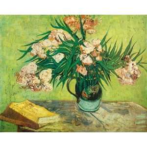    Vincent Van Gogh   Les Lauriers Roses   Canvas: Home & Kitchen