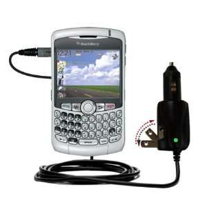  Car and Home 2 in 1 Combo Charger for the Blackberry Curve 