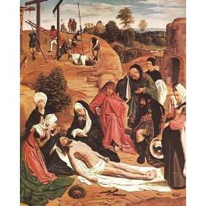 Oil painting reproduction size 24x36 Inch, painting name Lamentation 