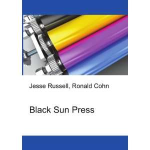 Black Sun Press Ronald Cohn Jesse Russell Books