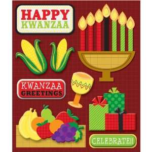  K&Company Kwanza Sticker Medley Arts, Crafts & Sewing