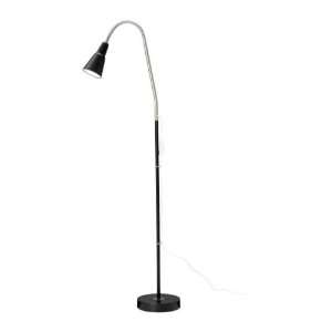  Ikea Kvart Floor/Reading Lamp, Black 