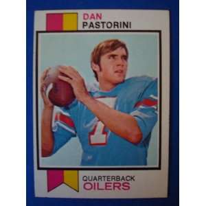   Trading Card Houston Oilers Dan Pastorini #225: Sports & Outdoors