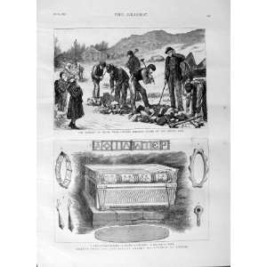 1875 WALES BRECON LOCK OUT TOMB ATHENS ARCHAEOLOGY