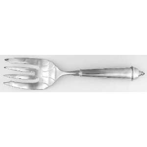   ) Solid Hollow Handle Serving Fork, Sterling Silver