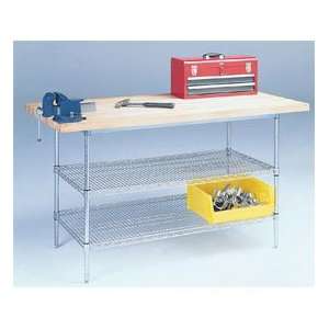    72 X 30 Wire Stationary Workbench Shop Top: Home Improvement