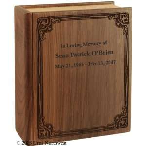  Personalized Book Cremation Urn