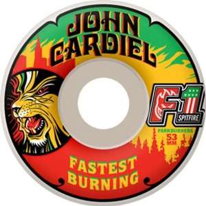  Spitfire F1 Park Burners Cardiel Fast Burning Skateboard Wheels 