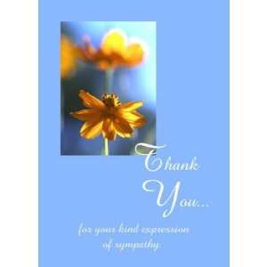  Sympathy Funeral Thank You Card    Your Kindness Health 