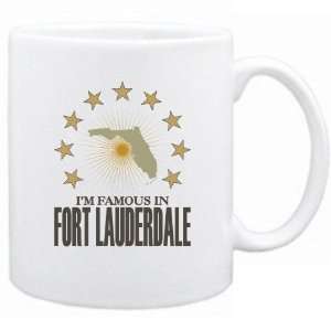   Am Famous In Fort Lauderdale  Florida Mug Usa City: Home & Kitchen