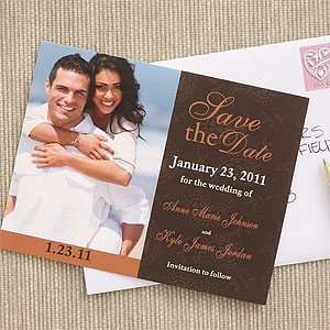  Photo Save The Date Cards for Weddings   Paisley Health 