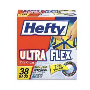  Hefty : Ultra Flex Waste Bags, 13 gal, 1.1mil, 24 x 27 3/8 
