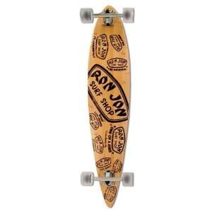  Ron Jon Bamboo Sticker Cruiser Complete Skateboard: Sports 