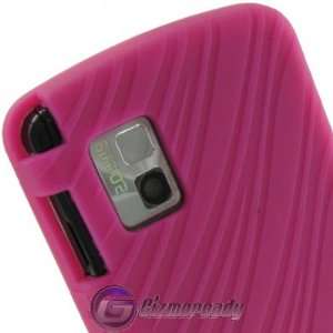  Hot Pink Wave Gel Skin Case for LG Vu Cu920 Cu915 AT&T 