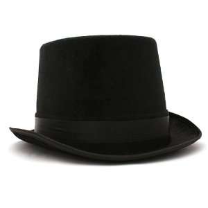  Deluxe Black Felt Top Hat 