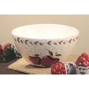  Country Apple Winesap Serving Bowl