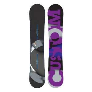  Burton Mens Custom Flying V 62W Snowboard (2012)(Purple 