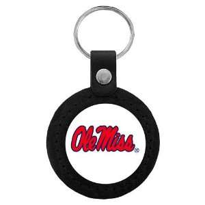   Rebels NCAA Classic Logo Leather Key Tag: Sports & Outdoors