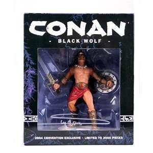  WA Conan: Black Wolf PVC SDCC Exclusive Signed By Arthur 