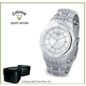  Mens Callaway Stainless Steel Golf Watch: Sports 