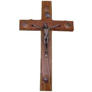  Olive Wood Cross with Essence of the Holy Land: Everything 