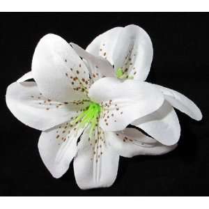 Medium White Lily Hair Flower Clip: Everything Else