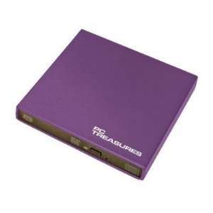  Selected Ext Slim USB DVD/RWDrive Purp By PC Treasures 