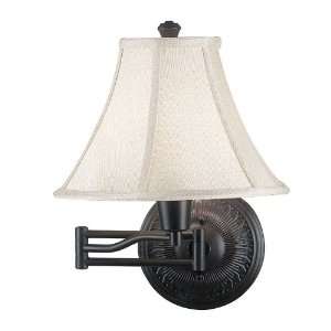  Kenroy Home 21395ORB Wall Swing Arm Lamp Wall Sconce
