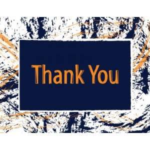  Studios 2032 Paint Splatter Thank You   UnLined Envelope with White 