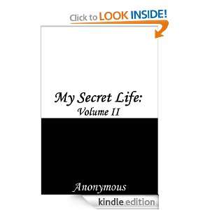 My Secret Life Volume II by Anonymous  Kindle Store