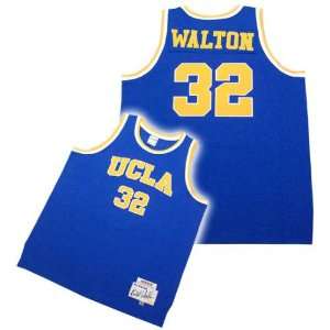   True Blue Authentic Collegiate Throwback Basketball Jersey: Sports