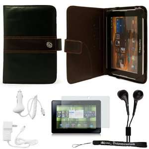 Black & Brown Protective Slim and Durable Professional Faux Leather 