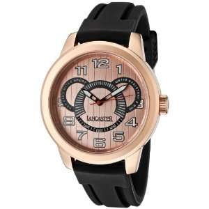  Mens Non Plus Ultra Rose Gold Textured Dial Gold IP Case 