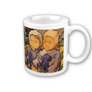    Two Children by Vincent Van Gogh Coffee Cup 