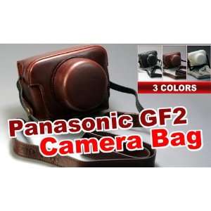   Camera Case/Bag For Panasonic Lumix GF2 (Brown) (793 2) Electronics