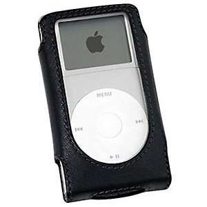   Incase Leather Sleeve for iPod mini   Black: MP3 Players & Accessories