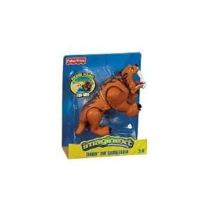  FISHER PRICE IMAGINEXT THORN THE SABRETOOTH TIGER WALKING 
