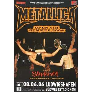  Metallica   Ride The Lightning 2004   CONCERT   POSTER 