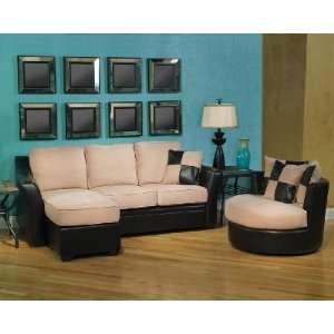 Reversible Apartment sectional Sofa Chair, Sofa and Sleep Sofa  