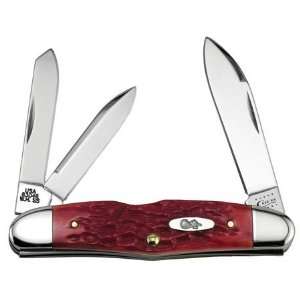  Case Humpback Whittler CV Dark Red Pocket Knife Steel 