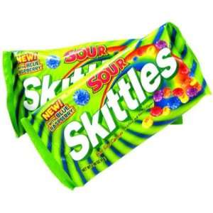 Skittles   Sours, 1.80 oz bags, 24 count:  Grocery 