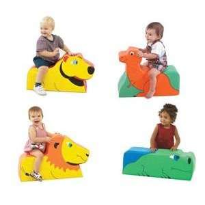  Soft Play Menagerie Set of 4, Soft Play Ride On Toys 