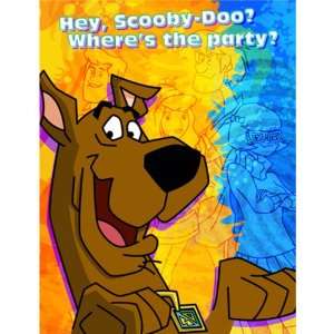   Party By Hallmark Scooby Doo Mod Mystery Invitations 