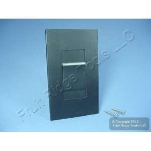 Leviton Black Monet Slide Light Dimmer Switch 600W Incandescent MNI06 