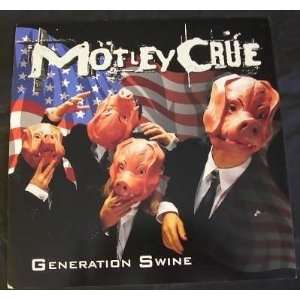  Motley Crue   Generation Swine (12 X 12 Double Sided 